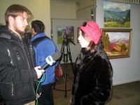 У Івано-Франківську відкрито виставку живопису «Гуцульський рік»