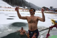 На "Буковелі" відбувся третій фестиваль моржів