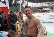 Четвертий Всеукраїнський Фестиваль моржів на Буковелі