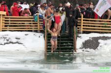 Четвертий Всеукраїнський Фестиваль моржів на Буковелі