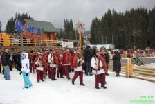 Четвертий Всеукраїнський Фестиваль моржів на Буковелі