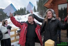 Четвертий Всеукраїнський Фестиваль моржів на Буковелі