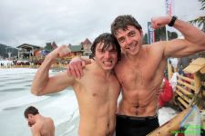 Четвертий Всеукраїнський Фестиваль моржів на Буковелі