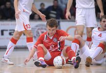 Чемпіонат України з міні-футболу. "Ураган" - "Локомотив"