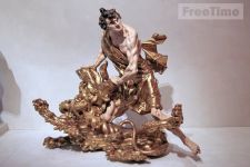 Скульптури Пінзеля в Луврі