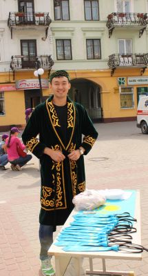 Стажер із Казахстану Бакіштан